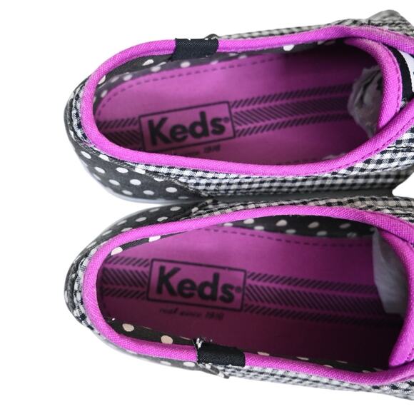 Keds Women's 8 Double Dutch Gingham Dot Sneaker - Picture 7 of 9
